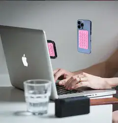 מדבקות sticky - מחזיק טלפון חדשני ורב שימושי - כריות וואקום דו צדדיות