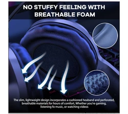 אוזניות גיימינג Onikuma X7 Pro - חווית משחק מושלמת