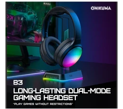 אוזניות גיימינג אלחוטיות Onikuma B3