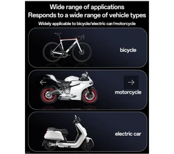 מחזיק טלפון לאופניים ואופנועים עם התאמה אוניברסלית 360 מעלות ונעילה מכנית Yesido C331