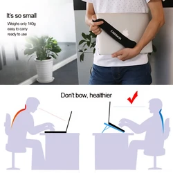 מעמד אלומיניום מתכוונן למחשב נייד - שדרוג גובה וזווית השימוש בקלות