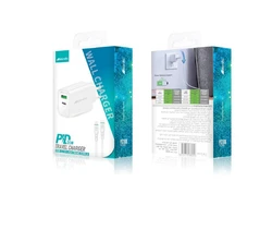 מטען בית מהיר PD 20W עם כבל אייפון